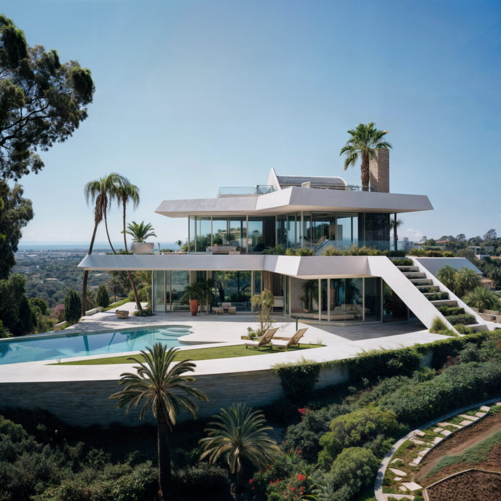 Architectural project, California, USA