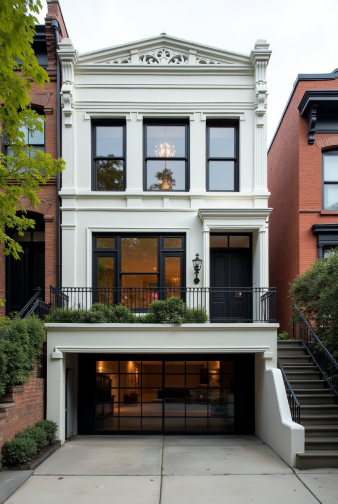 Architectural townhouse project, New York, USA