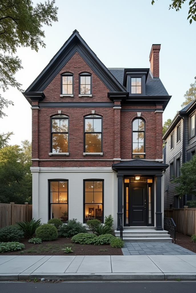 Architectural townhouse project, New York, USA